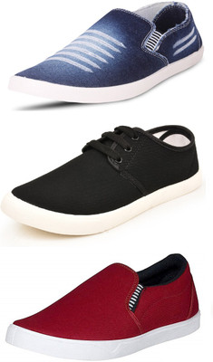 

Trenqs Loafers For Men(Multicolor, Blue