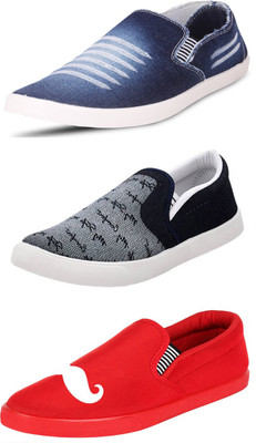 

Wwodcell Loafers For Men(Multicolor, Blue
