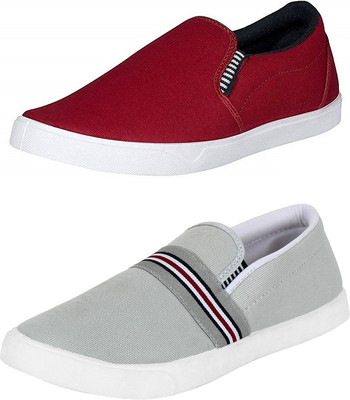 

Wwodcell Casuals For Men(Multicolor, Maroon