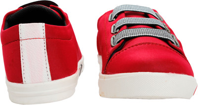 

Shoparth Canvas Shoes For Men(Red