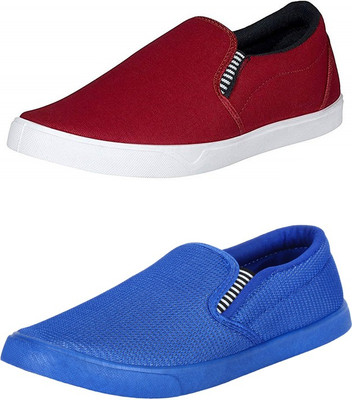 

Wwodcell Casuals For Men(Multicolor, Maroon