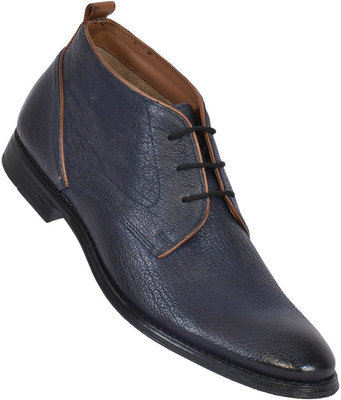 

MASABIH BOOT Lace Up For Men(Multicolor, Marino/tan