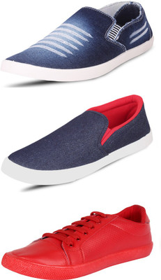 

Wwodcell Loafers For Men(Multicolor, Blue