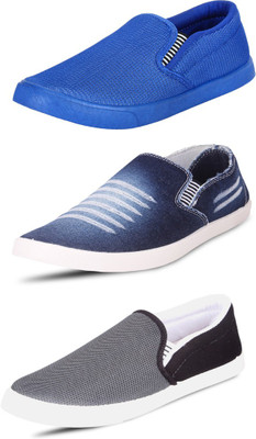 

Wwodcell Loafers For Men(Multicolor, Blue