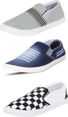 

Wwodcell Loafers For Men(Multicolor, Grey
