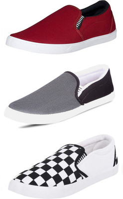 

Wwodcell Loafers For Men(Multicolor, Maroon