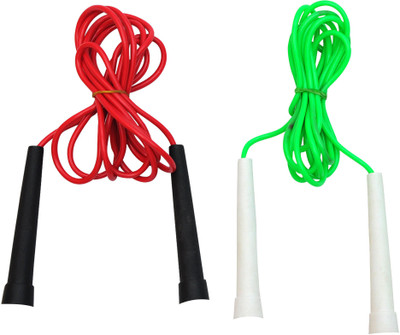 

GSI Speed for fun aerobic workouts Freestyle Skipping Rope(Multicolor, Length: 245 cm)