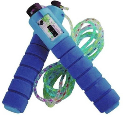 

Excite Shoppers Counting Rope Freestyle Skipping Rope(Blue, Length: 4 inch)