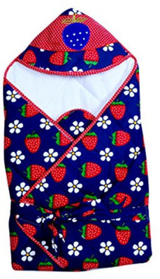 

Guru Kripa Baby Products New Born Baby Premium Soft Cotton Fabric Baby Hooded Blanket Cum Wrapping Sleeping Bag Comforter Wrapper Odna With Belt Carrier With Cap Baby Packer (Nevy Blue) Sleeping Bag(Blue, Navy blue