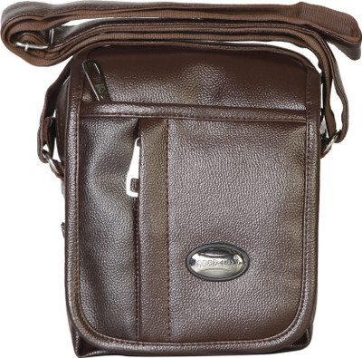 

Goodwin Men Formal Brown Leatherette Sling Bag