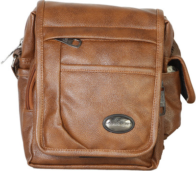 

Goodwin Men & Women Formal Tan Leatherette Sling Bag