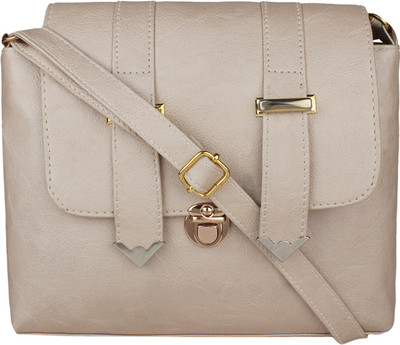 

REYAZ @ JAIBUN Women Casual Beige PU Sling Bag