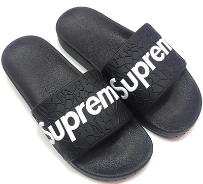 

Angel Fashion Angel Fashion Stylish Slipper Slides for Men Slides, Black