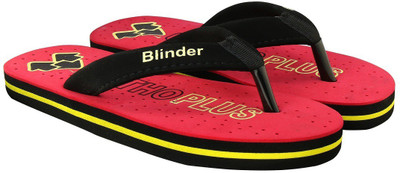 

Blinder Men's Red Comfortable Doctor Health Plus Slippers