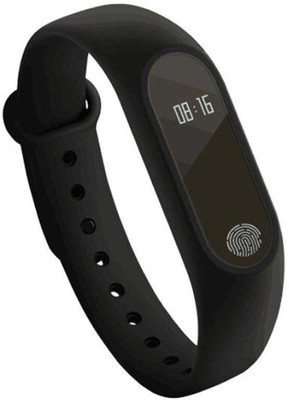 

RHONNIUM ™ M2 Fitness Tracker,HD Display and Touch Screen Control, Heart Rate Monitor Activity Tracker Smart Wristband Bracelet(Black Strap, Size : Free Size), Taupe black