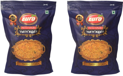 

EURO Namkeen - Makkai Chiwda Pack Of 2(150 g, Pack of 2)