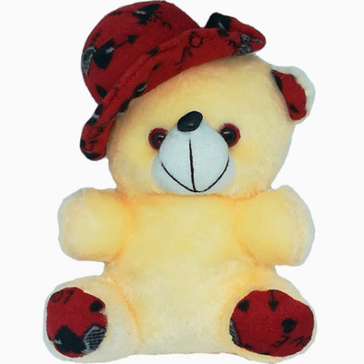 

COST TO COST White Lovely Teddy Bear - 23 cm(White, Multicolor), Multicolor;white