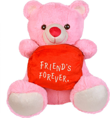 

Ultra Friends Forever Teddy Soft Toy - 15 inch(Pink)