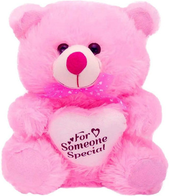 

Samayra Toys Cute Pink Teddy bear for some special - 40 cm(Pink)