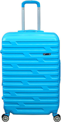 

AdevWorld TRENDY STRIPED DESIGN Expandable Check-in Luggage -  inch(Grey