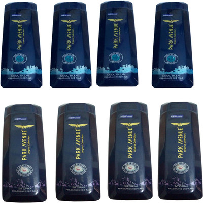 

Park Avenue STORM RAGRANCE DEO TALC 100 GM+COOL BLUE FRAGRANCE DEO TALC 100 GM(100 g)