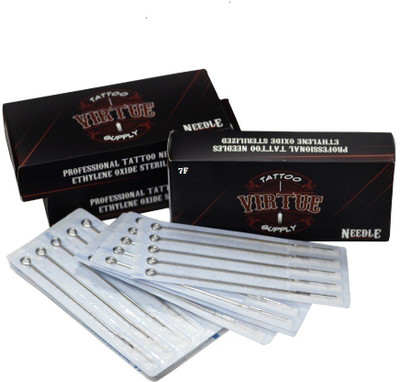 

Virtue 1207 F Disposable Flat Tattoo Needles(Pack of 50)