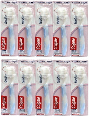 

Colgate Sensitive Ultra Soft Toothbrush(Pack of 10)