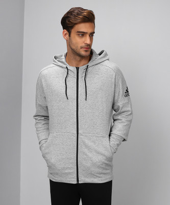 adidas solid men's track top