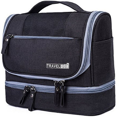 

TraveleXp Waterproof-Organizer Travel Toiletry Kit(Black)