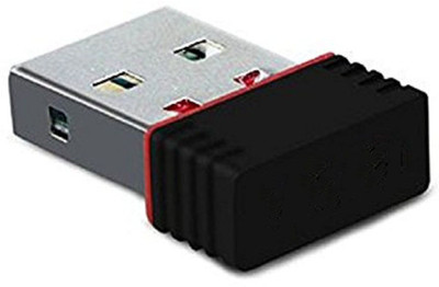 

Shopfloor.XYZ Adapter 802.11N wifi USB LAN Card (Black) USB Adapter(Multicolor)