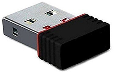 

Shopfloor.XYZ WiFi Dongle 802.11n WiFi 2.4GHz Small Wireless LAN Network Card External PC Desktop Laptop USB Adapter (Black) USB Adapter(Black)