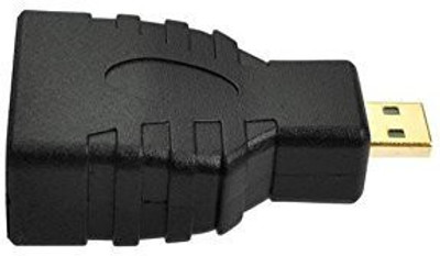 

FOX MICRO HDMI Type A Female to Micro HDMI D Male Adapter Converter Connector Micro HDMI-(SET OF 3 HDMI ADAPTER) USB Adapter(Black)