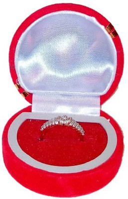 

shivanshshine Pack Of 1 Pc Symbol Of Love Rose Ring Box (Red) Ring Box Vanity Box(Red, Maroon)