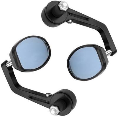 Pa Manual Rear View Mirror For Royal Enfield Battle green(Exterior)