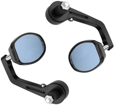 Pa Manual Rear View Mirror For Royal Enfield Universal For Bike(Exterior)