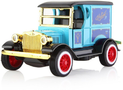 

Emob Battery Operated 1:36 Die Cast Metal VIP Auto Pull Back Vintage Car Toy with Light and Sound(Multicolor)
