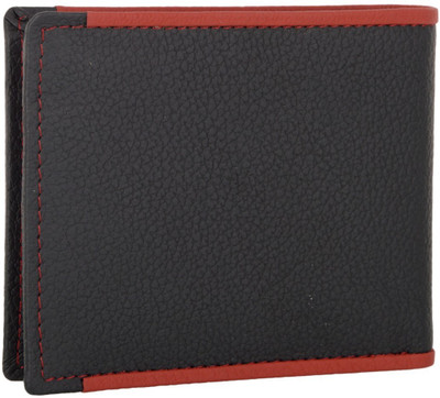 

Style 98 Men Black Genuine Leather Wallet(6 Card Slots)