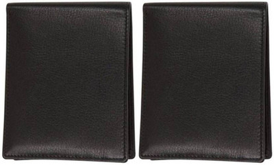 

Tahiro Men Black Genuine Leather Wallet(3 Card Slots)
