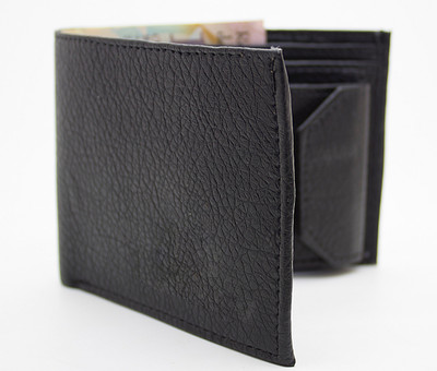 

Facinate Boys Black Artificial Leather Wallet(10 Card Slots)