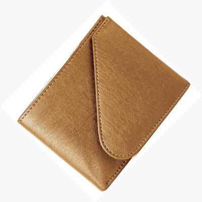 

LAER Boys Tan Genuine Leather Wallet(11 Card Slots)