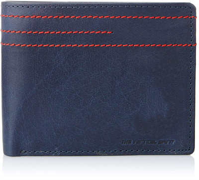 

Creative India Exports Men Blue Genuine Leather Wallet(4 Card Slots)