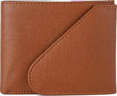 

Lusso Pelle Men Tan Artificial Leather Wallet(6 Card Slots)