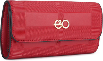 

E2O Women Red Artificial Leather Wallet