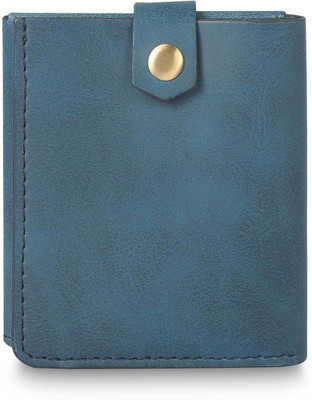 

MANOGYA Men Blue Artificial Leather Wallet(3 Card Slots)
