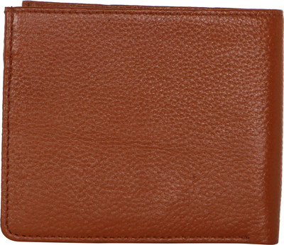 

Khadi India Men Tan Genuine Leather Wallet(9 Card Slots)