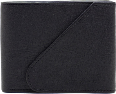 

Nietz Men Black Artificial Leather Wallet(5 Card Slots)