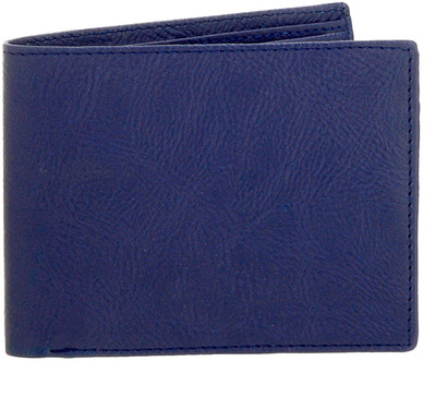 

Creative India Exports Men Blue Genuine Leather Wallet(8 Card Slots)
