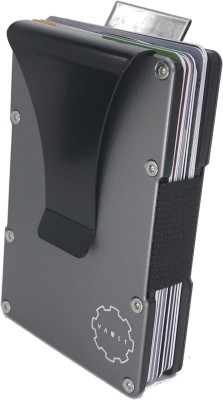 

House of Quirk Men Grey Aluminium Card Holder(10 Card Slots)