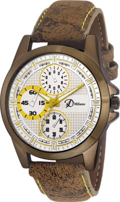 

D'Milano WHT021 White Dial Watch - For Men