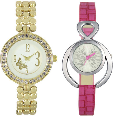 

DURVA RETAIL 203-205 StylisH Look Super Hot Pack Of 2 Watch - For Girls